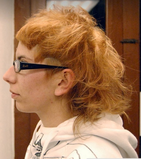 asymetryczne fryzury krótkie uczesanie damskie zdjęcie numer 149A